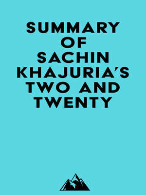 cover image of Summary of Sachin Khajuria's Two and Twenty